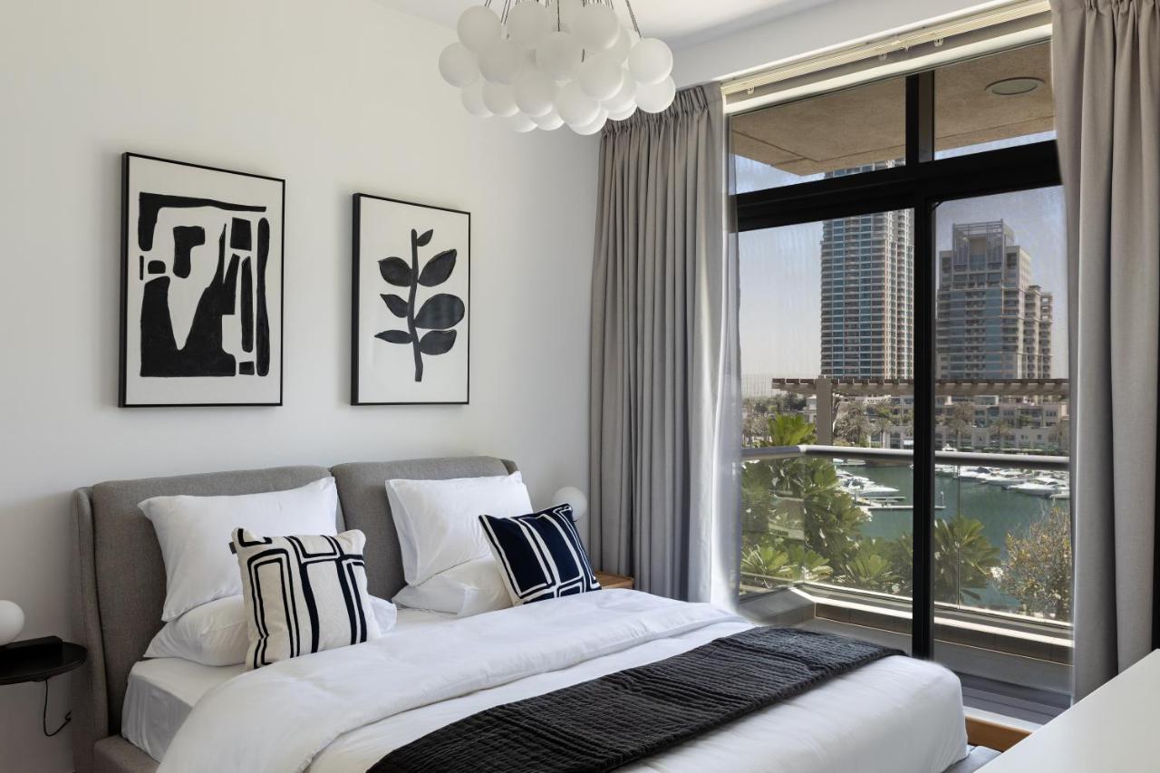 Dubai Marina, Two Bedrooms Apartment With Full Marina View מראה חיצוני תמונה