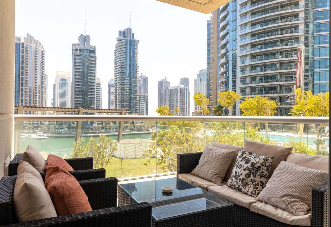 Dubai Marina, Two Bedrooms Apartment With Full Marina View מראה חיצוני תמונה