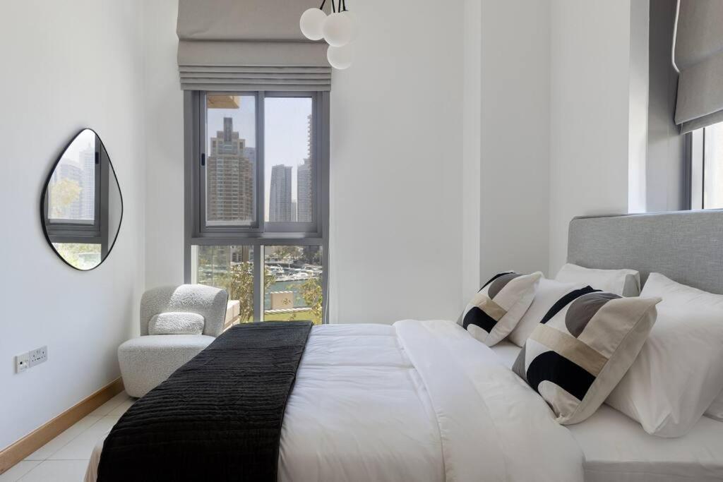 Dubai Marina, Two Bedrooms Apartment With Full Marina View מראה חיצוני תמונה